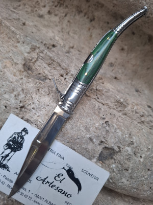 NAVAJA SERRANA VERDE 8,5CM